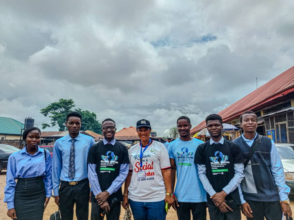 OPSWI volunteers together at a community outreach